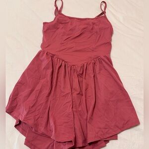 blush athletic romper